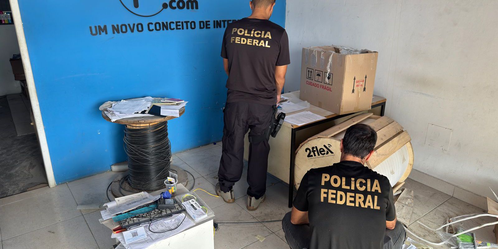 Operação prende suspeitos de monopólio ilegal de internet em Cabo Frio