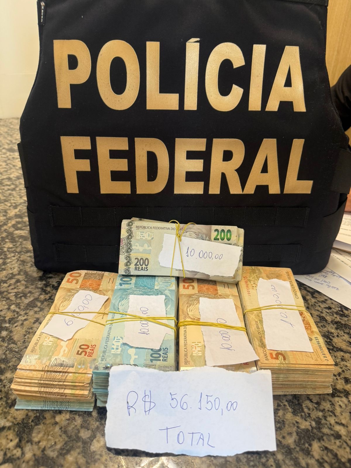 PF encontra R$ 2 milhões na casa de ex-prefeito de São Mateus durante buscas autorizadas pelo TJES