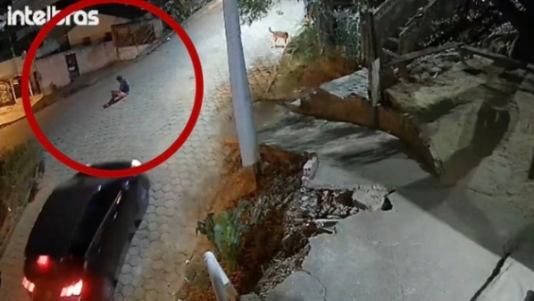 Carro atropela e mata homem em rua de Mantenópolis; veja vídeo