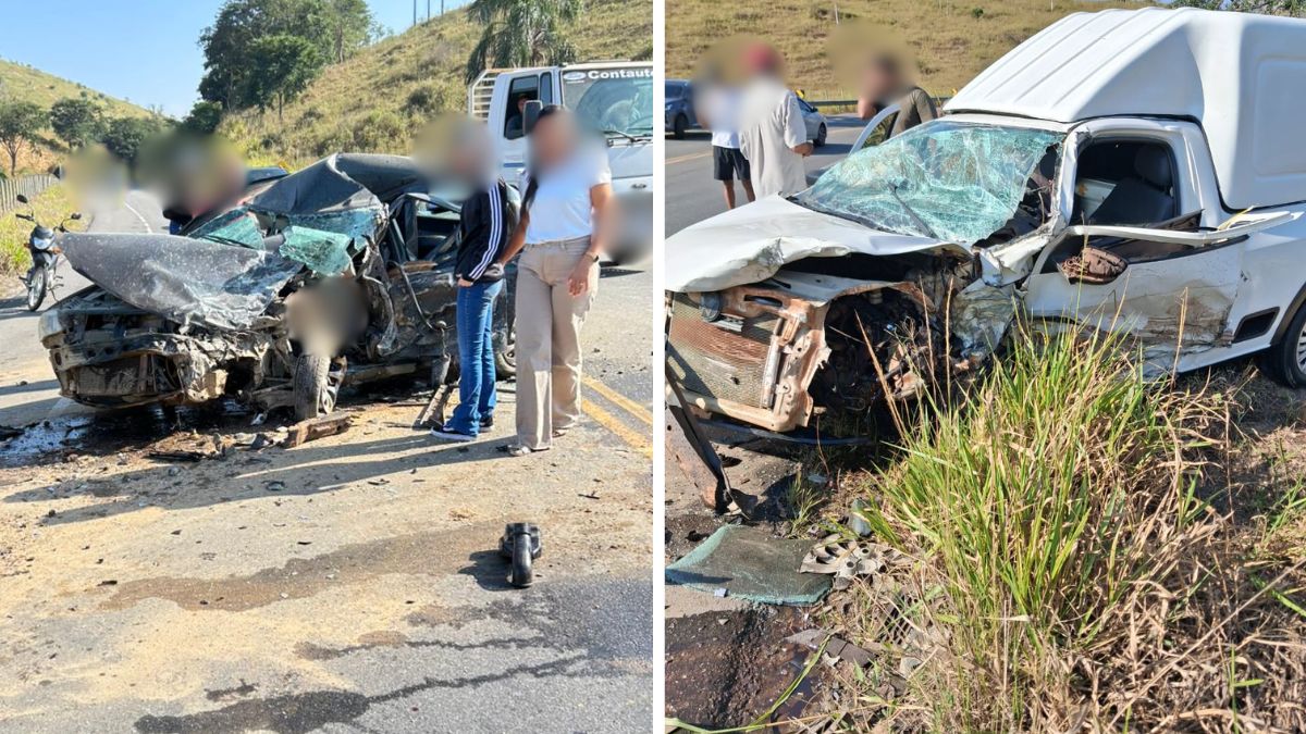 Acidente entre dois carros mata uma pessoa na rodovia ES 080 em Água Doce do Norte