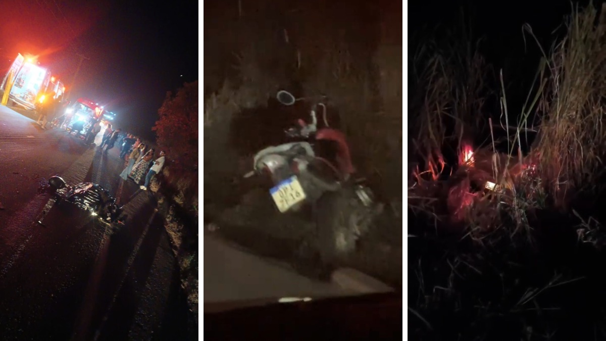 Acidente entre carro e moto mata uma pessoa e complica o trânsito na BR 259 em Baixo Guandu