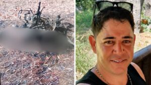 Corpo encontrado carbonizado em Ecoporanga é de homem que desapareceu no dia anterior, diz polícia