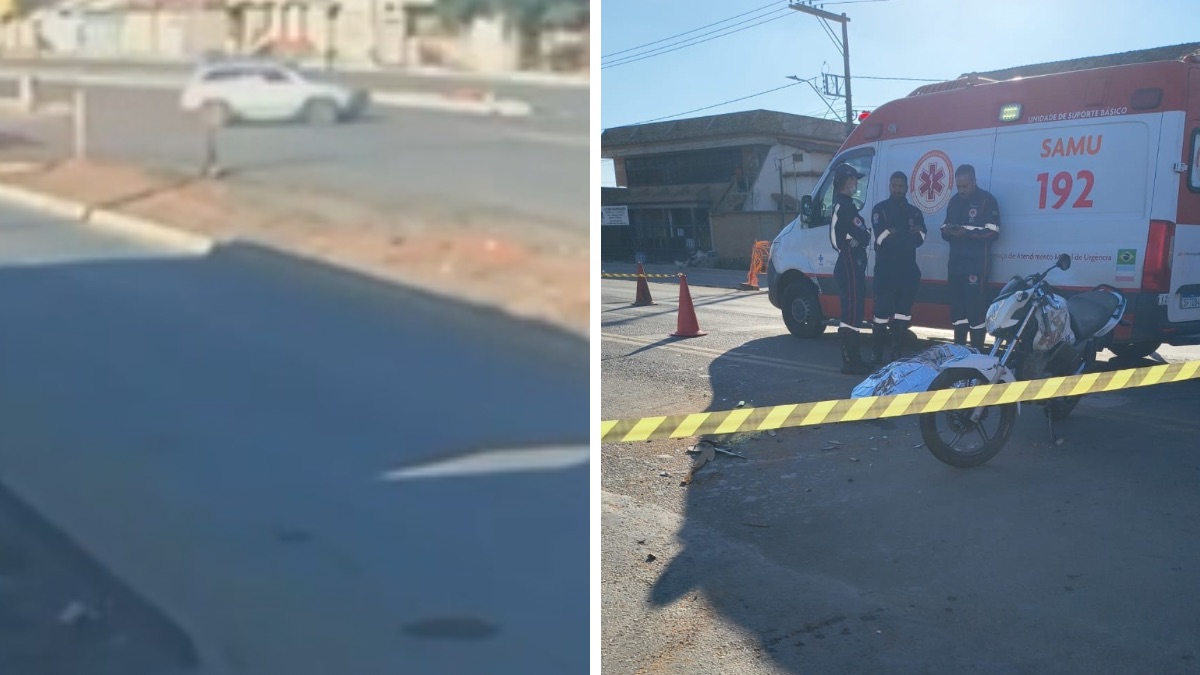 Motociclista morre após ser atingido por carro em rodovia de Nova Venécia; veja vídeo